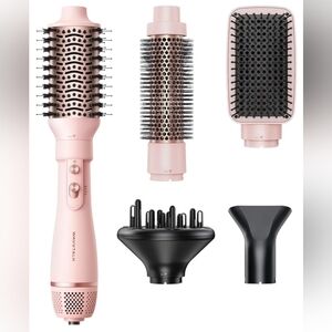 Pink Wavytalk Blow Dryer 5-in-1 Hot Brush Set